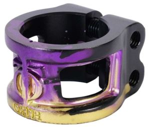 Oath Cage V2 Clamp Black Purple Yellow