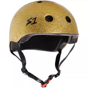 S-One Lifer Helmet Gold Gloss Glitter