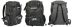 AO Transit Backpack Black White