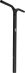 Kierownica Lucky HEX Alu Black