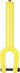 Widelec North LH V2 SCS Canary Yellow