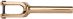 Widelec Striker Lux IHC Gold Chrome