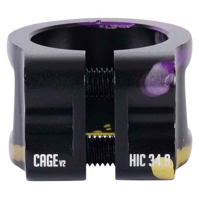 Zacisk Oath Cage V2 Black Purple Yellow