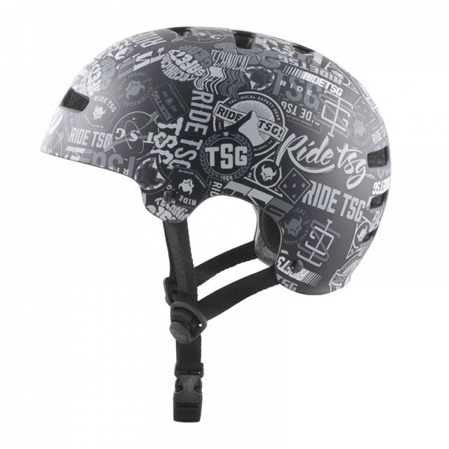 Kask TSG Evolution Stickerbomb