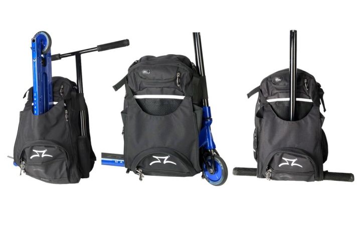 AO Transit Backpack Black White