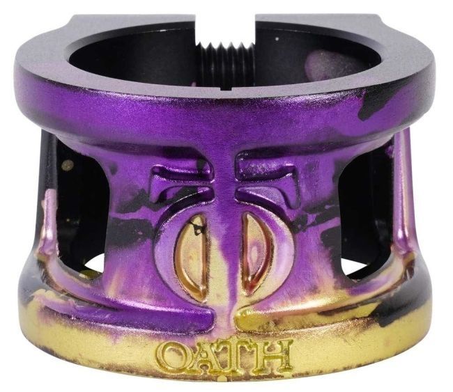 Zacisk Oath Cage V2 Black Purple Yellow