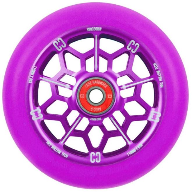 Kółko CORE Hex Hollow 110 Purple