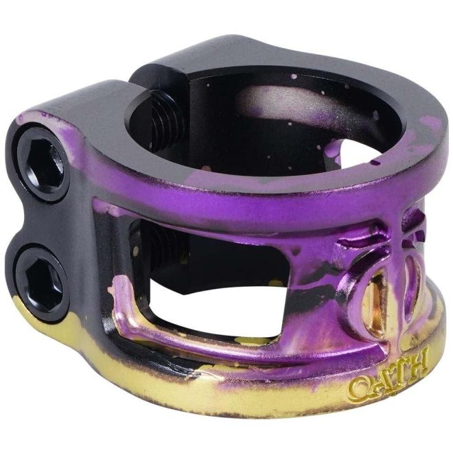 Zacisk Oath Cage V2 Black Purple Yellow