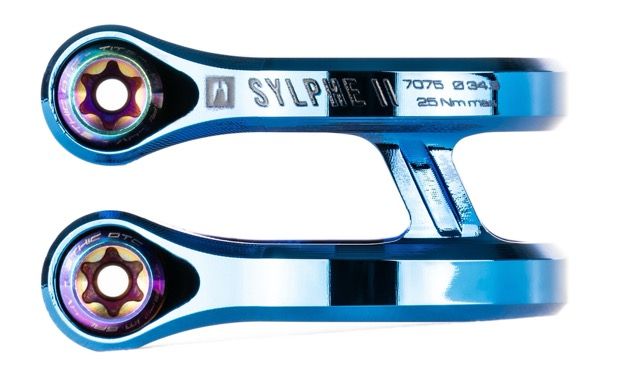 Zacisk Ethic Sylphe V2 34.9 Chrome Blue
