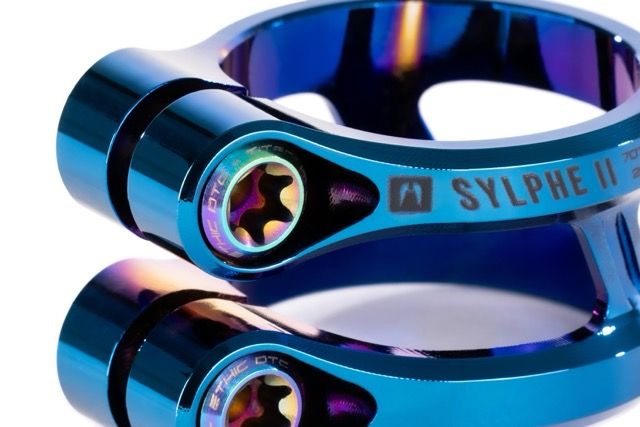 Zacisk Ethic Sylphe V2 31.8 Chrome Blue