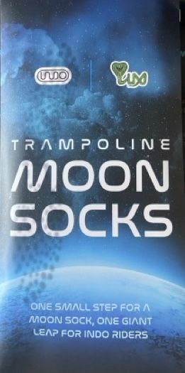 Trampoline Hulajnoga Indo Pro V2 Blue + Moonsocks