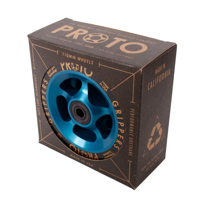 Kółko PROTO Gripper 110 Black on Blue