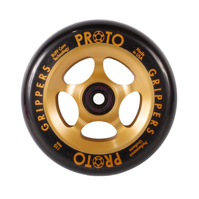 Kółko PROTO Gripper 110 Black on Gold