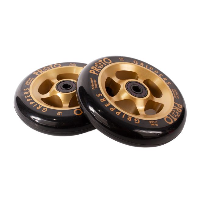Kółko PROTO Gripper 110 Black on Gold