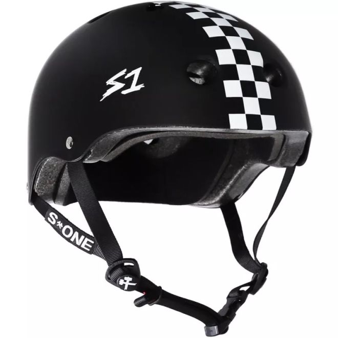 Kask S-One Lifer Black with Checkers