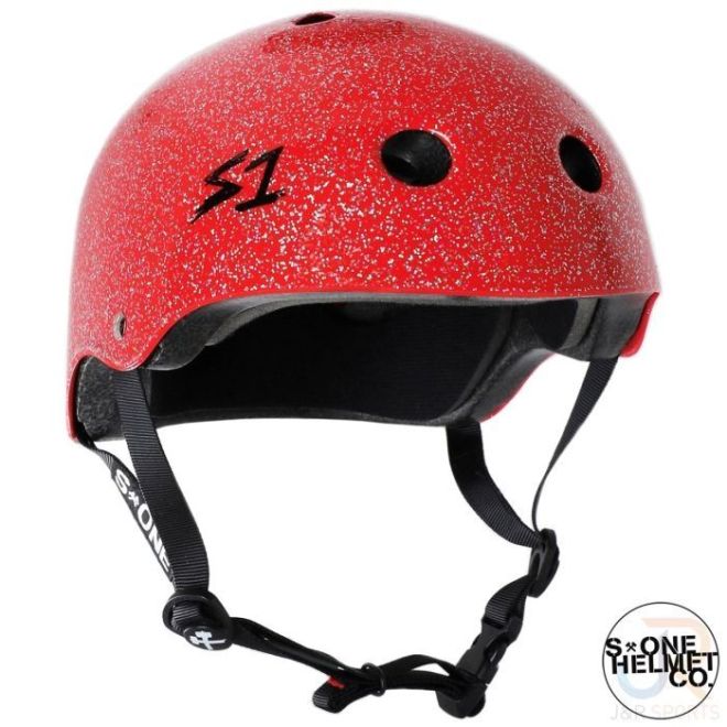 Kask S-One Lifer Red Gloss Glitter