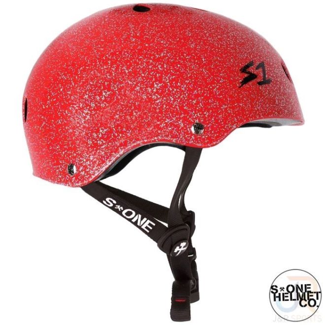 Kask S-One Lifer Red Gloss Glitter