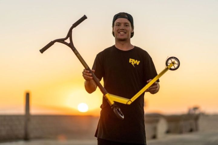 Hulajnoga Wyczynowa Nitro Circus RW JUNIOR REPLICA Gold Black